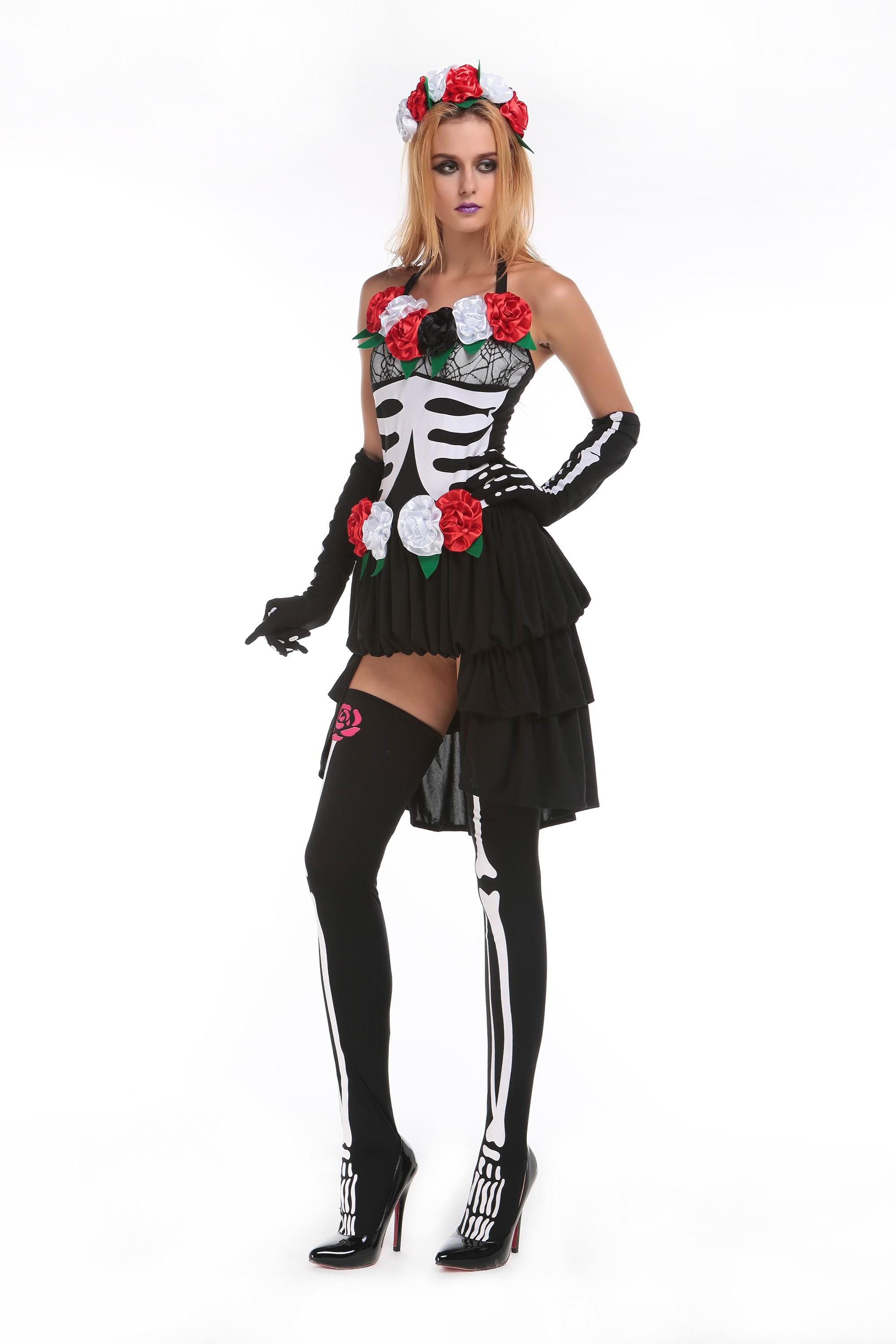 F1593 Mrs. Muerte Costume